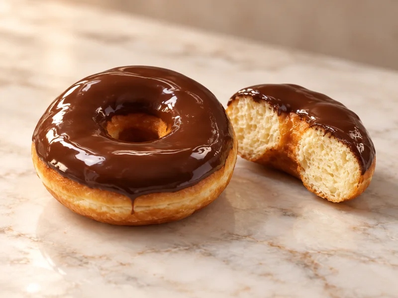 Donut (Bitter Çikolata Glazeli)