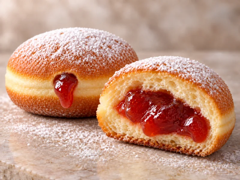Berliner (Kuşburnu Marmelatlı)